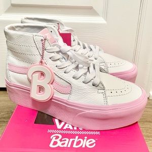 Vans Barbie Sk8-Hi Tapered Stackform Sneakers - Womens 7 - NEW